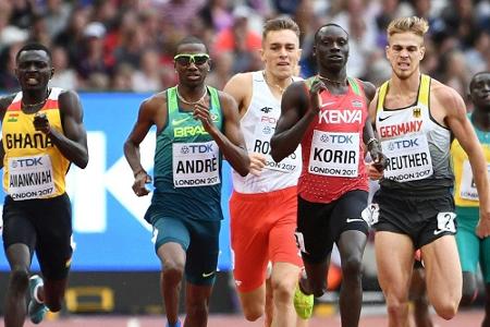 800-m-Läufer Reuther scheitert im WM-Vorlauf 800-m-Läufer Reuther scheitert im WM-Vorlauf