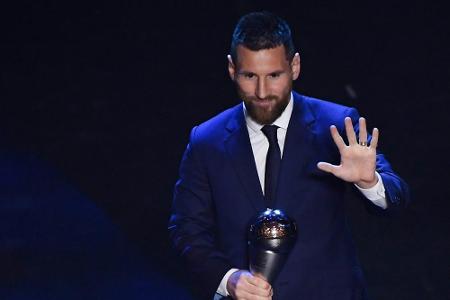 Messi zum sechsten Mal zum Weltfußballer gewählt