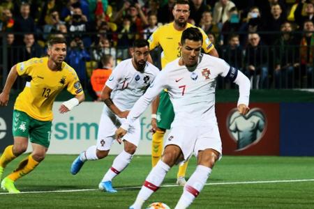 Englisches Torfestival gegen Kosovo - vier Ronaldo-Tore in Litauen