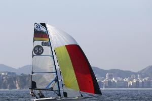 Deutsche Segler gewinnen zwei Medaillen im Olympiarevier