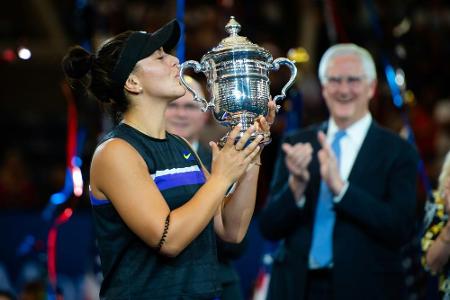 Großer Empfang für US-Open-Siegerin Andreescu