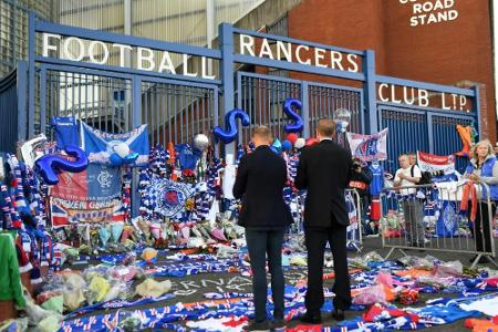 Glasgow Rangers huldigen verstorbenem Ex-Kapitän Glasgow Rangers huldigen verstorbenem Ex-Kapitän
