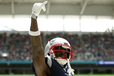 Nach Vergewaltigungsvorwürfen: Brown mit Touchdown bei Patriots-Debüt Nach Vergewaltigungsvorwürfen: Brown mit Touchdown bei Patriots-Debüt