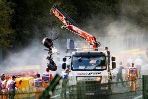Formel-2-Unfall in Spa: Correa noch auf der Intensivstation