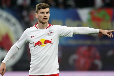 Timo Werner wurde seit Monaten mit einem Wechsel zum FC Bayern in Verbindung gebracht, flirtete nach dem Auswärtsspiel in Mü...