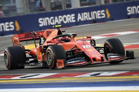 Formel 1: Leclerc holt Singapur-Pole vor Hamilton und Vettel
