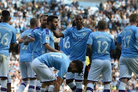 Fünf Tore nach 18 Minuten: Manchester City feiert bei 8:0 Rekordsieg