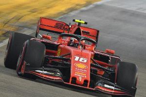Leclerc überraschend Trainingsschnellster - Vettel Dritter