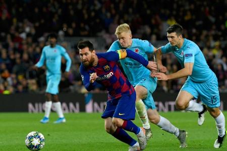 Barca patzt in CL gegen Außenseiter Prag