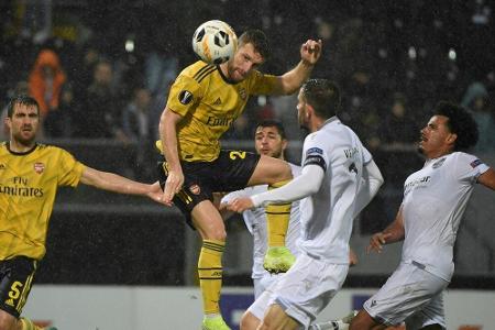 Eintracht-Gegner Arsenal lässt erste Punkte liegen Eintracht-Gegner Arsenal lässt erste Punkte liegen