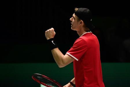 Davis Cup: Kanada als erstes Team im Viertelfinale