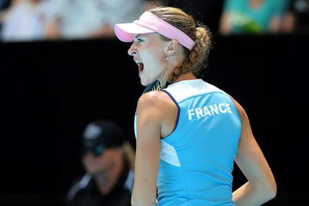 Frankreich gewinnt Fed Cup - 3:2 gegen Australien