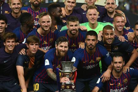 Spanischer Supercup in Saudi-Arabien: 120 Millionen Euro für drei Jahre Spanischer Supercup in Saudi-Arabien: 120 Millionen Euro für drei Jahre