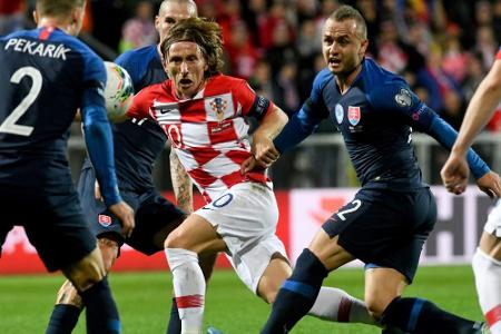 Kroatien für EURO 2020 qualifiziert Kroatien für EURO 2020 qualifiziert