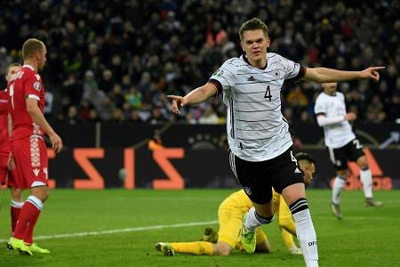 DFB-Team löst EM-Ticket - Ginter glänzt mit Hackentor DFB-Team löst EM-Ticket - Ginter glänzt mit Hackentor