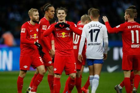 Leipzig setzt Erfolgsserie fort: Sieg bei Hertha