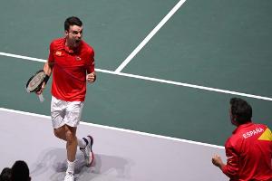 Davis-Cup-Finale: Bautista Agut bringt Spanien in Führung