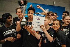 Hamburger Schule gewinnt "School Bowl" und fliegt zum NFL-All-Star-Game