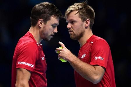 Tennis: Krawietz/Mies bei ATP-Finals ausgeschieden