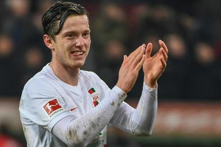 Augsburger Gregoritsch nach Entschuldigung zurück im Team Augsburger Gregoritsch nach Entschuldigung zurück im Team