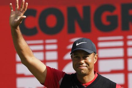 Golf: US-Kapitän Woods nominiert sich selbst für Presidents Cup