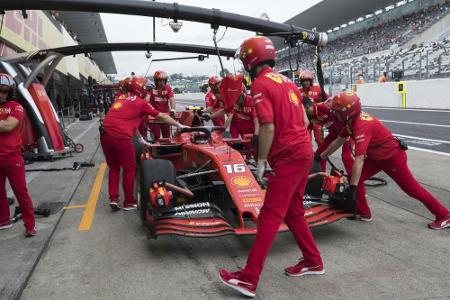 Leclerc wird nach Motorwechsel in Sao Paulo zurückversetzt