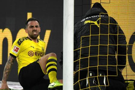 Vor Duell mit Düsseldorf: Alcacer wieder im BVB-Training Vor Duell mit Düsseldorf: Alcacer wieder im BVB-Training
