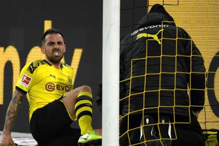 Vor Duell mit Düsseldorf: Alcacer wieder im BVB-Training