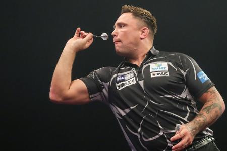 Darts: Mitfavorit Price mit Mühe in Runde drei Darts: Mitfavorit Price mit Mühe in Runde drei