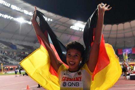 Hallen-ISTAF: Mihambo hebt erstmals nach ihrem WM-Titel wieder ab