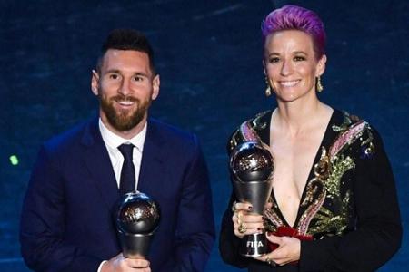 Rapinoe und Messi Favoriten bei Ballon-d'Or-Wahl