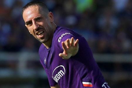 Ribery steht Florenz zwei Wochen nicht zur Verfügung Ribery steht Florenz zwei Wochen nicht zur Verfügung