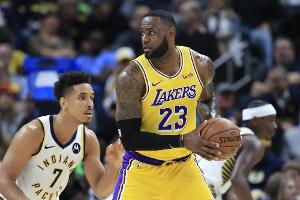 NBA: James und Lakers verlieren in Indiana