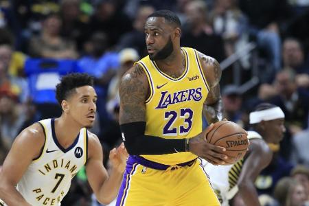 NBA: James und Lakers verlieren in Indiana NBA: James und Lakers verlieren in Indiana
