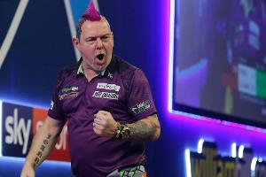 Van Gerwen, Wright und Aspinall im Halbfinale der Darts-WM