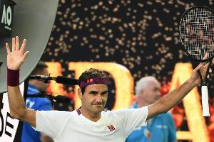 Sieben Matchbälle abgewehrt: Federer im Halbfinale