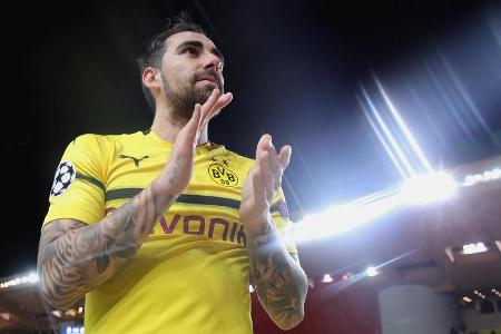 13 Tore in 16 Pflichtspielen stehen am Ende von Paco Alcácers erster Hinrunde bei Borussia Dortmund zu Buche. 'Es stimmt, da...