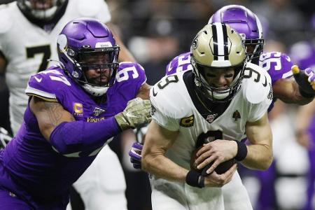 NFL: Saints und Brees scheitern an Vikings