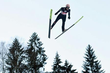 Geiger verpasst Quali-Sieg in Val di Fiemme hauchdünn Geiger verpasst Quali-Sieg in Val di Fiemme hauchdünn