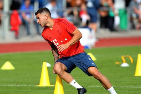 FC Bayern: Hernandez wieder im Mannschaftstraining