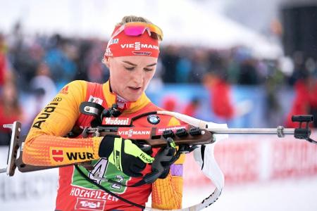Biathlon: Herrmann sorgt für erste Podestplatzierung des Winters Biathlon: Herrmann sorgt für erste Podestplatzierung des Winters