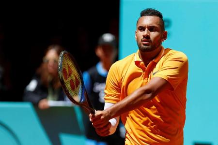 Kyrgios irritiert durch Kommentare von Zverev Kyrgios irritiert durch Kommentare von Zverev