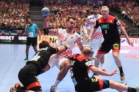 Niederlage gegen Kroatien: Handballer verlieren Halbfinale aus den Augen