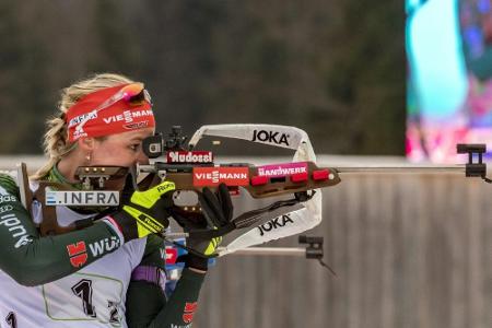 Herrmann beschert deutschen Biathletinnen ersten Weltcupsieg des Winters