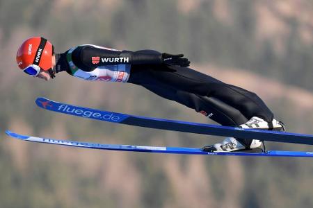 Leyhe fliegt in Zakopane knapp am Podest vorbei - Geiger behauptet Gelbes Trikot