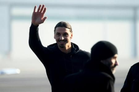 Begeisterter Empfang: Ibrahimovic zurück beim AC Mailand