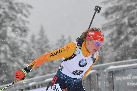 Biathlon: Mixed-Staffel überraschend auf Platz drei