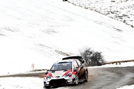 Rallye Monte Carlo: Toyota-Duo Evans und Ogier vorn