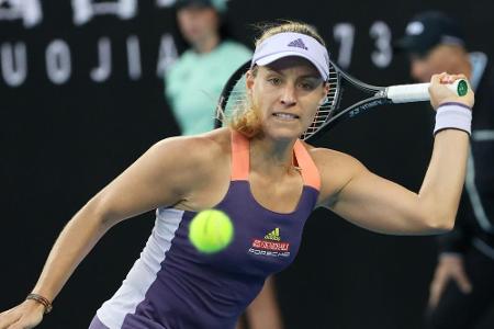 Kerber oft zu zaghaft: Aus im Achtelfinale Kerber oft zu zaghaft: Aus im Achtelfinale