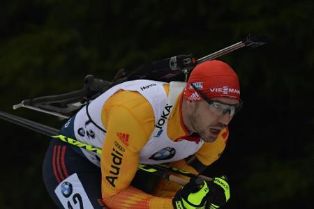 Biathlon: Peiffer hinter Fourcade starker Zweiter Biathlon: Peiffer hinter Fourcade starker Zweiter
